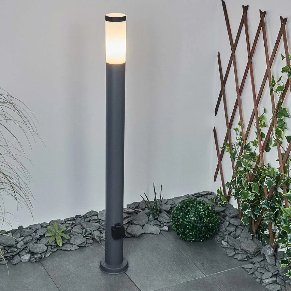 Borne Lumineuse Sessa Anthracite, 1 Lumiere