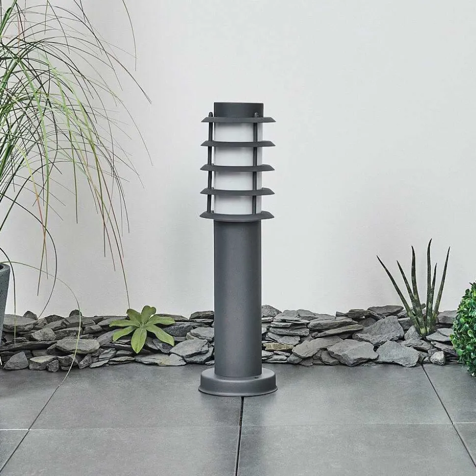 Borne Lumineuse Tunes Anthracite, 1 Lumiere