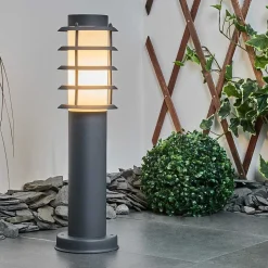 Borne Lumineuse Tunes Anthracite, 1 Lumiere