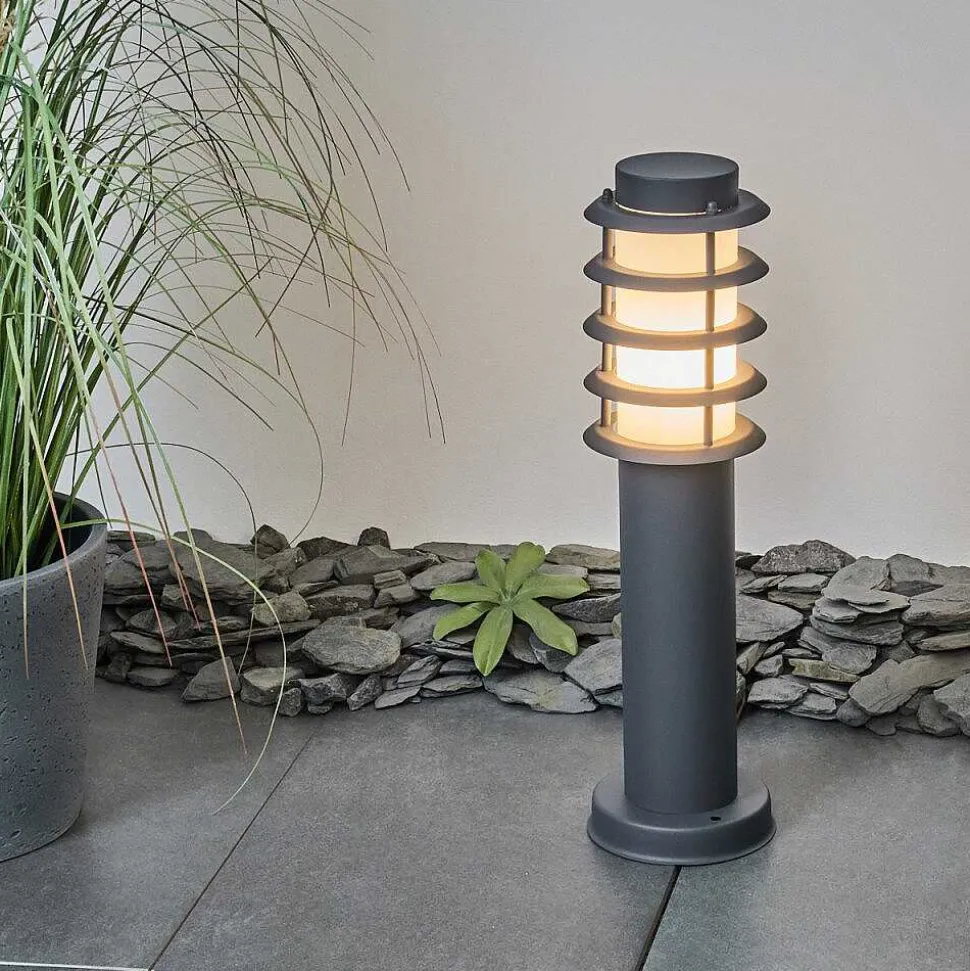 Borne Lumineuse Tunes Anthracite, 1 Lumiere
