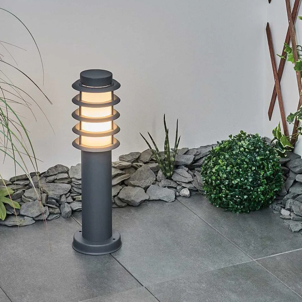 Borne Lumineuse Tunes Anthracite, 1 Lumiere