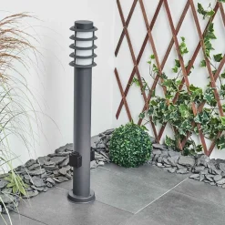 Borne Lumineuse Tunes Anthracite, 1 Lumiere