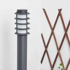 Borne Lumineuse Tunes Anthracite, 1 Lumiere