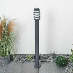 Borne Lumineuse Tunes Anthracite, 1 Lumiere