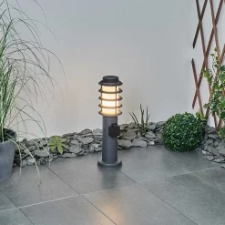 Borne Lumineuse Tunes Anthracite, 1 Lumiere