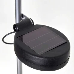 Borne Lumineuse Zermatt Led Argente, 28 Lumieres