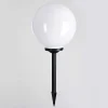Boule Lumineuse Campinas Led Noir, Blanc, 1 Lumiere