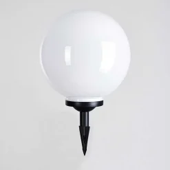 Boule Lumineuse Campinas Led Noir, Blanc, 1 Lumiere
