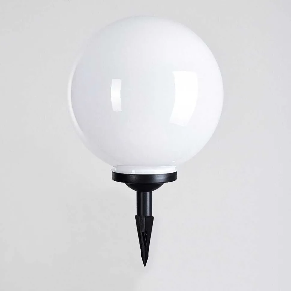 Boule Lumineuse Campinas Led Noir, Blanc, 1 Lumiere