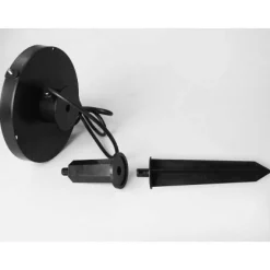 Boule Lumineuse De Jardin 20 Cm Blanc, 1 Lumiere