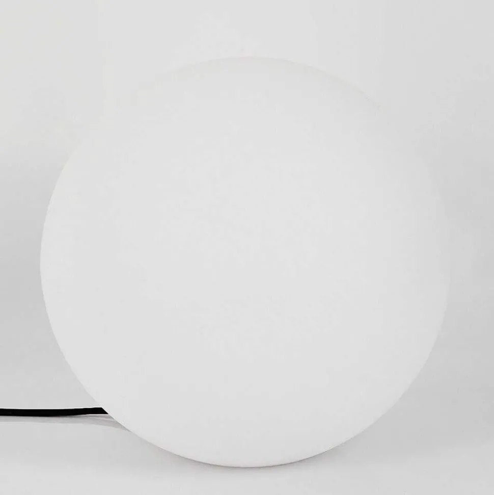 Boule Lumineuse Idual Diana Led Nickel Mat, 1 Lumiere, Telecommandes, Changeur De Couleurs