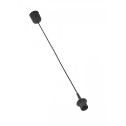 Cable Pour Suspension Brilliant Noir, 1 Lumiere