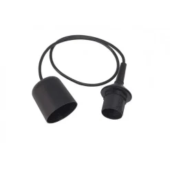 Cable Pour Suspension Brilliant Noir, 1 Lumiere