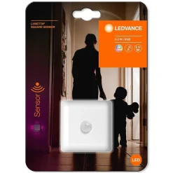 Detecteur De Mouvement Ledvanve Lunetta Blanc, 1 Lumiere, Detecteur De Mouvement, Changeur De Couleurs