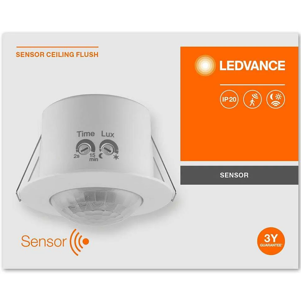 Detecteur De Mouvement Ledvance Sensor Blanc, Detecteur De Mouvement