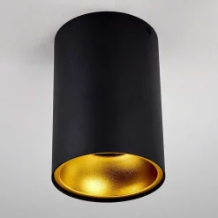 Downlight Grenada Noir, Noir Dore, 1 Lumiere