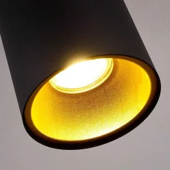 Downlight Grenada Noir, Noir Dore, 1 Lumiere