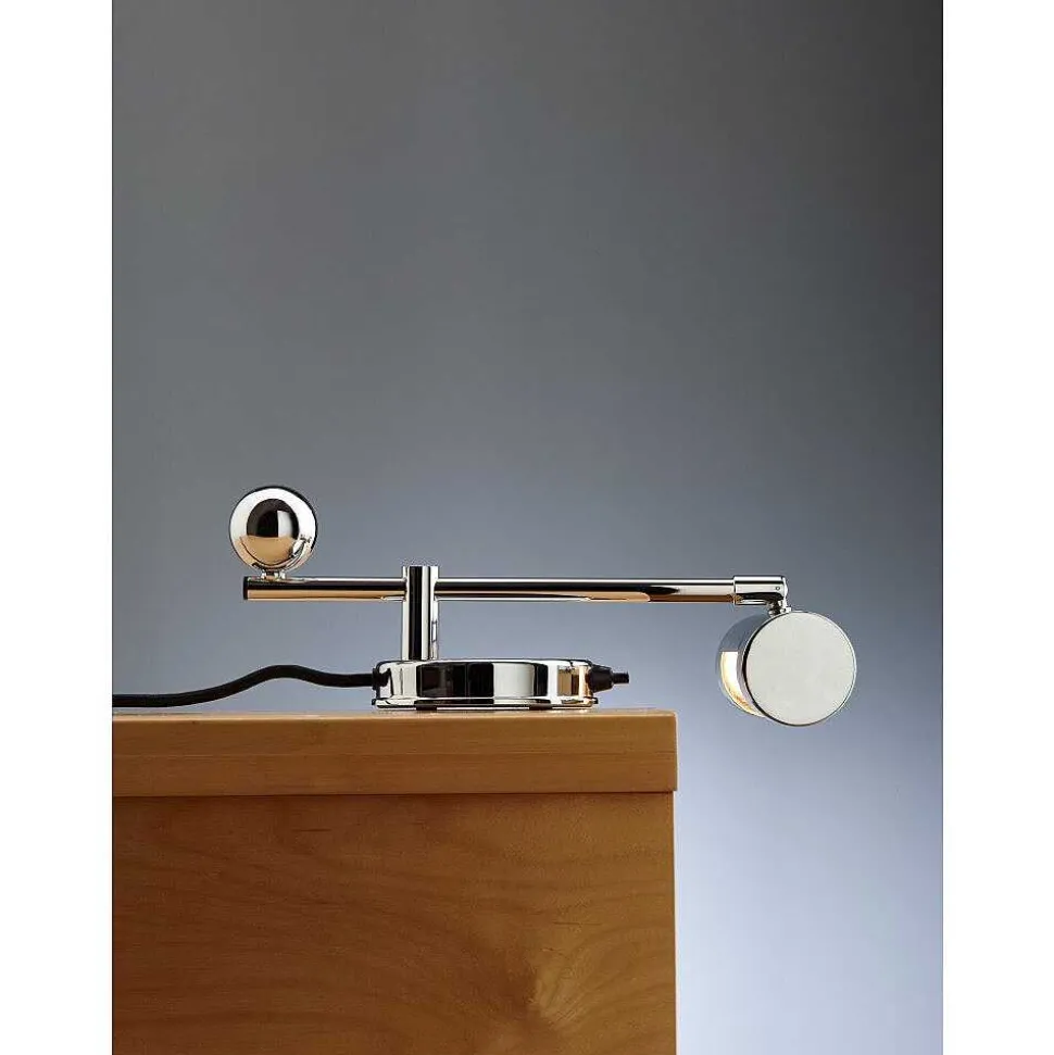 Ds 28 Tecnolumen Lampe A Poser Chrome, 1 Lumiere