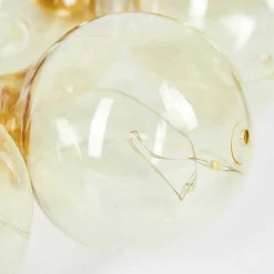 Guirlande Lumineuse Solaire Trygsland Led Brun, 50 Lumieres