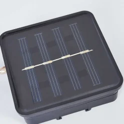 Guirlande Lumineuse Solaire Trygsland Led Brun, 50 Lumieres