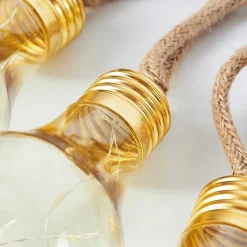 Guirlande Lumineuse Solaire Trygsland Led Brun, 50 Lumieres