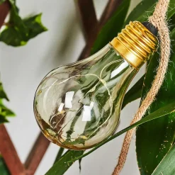 Guirlande Lumineuse Solaire Trygsland Led Brun, 50 Lumieres