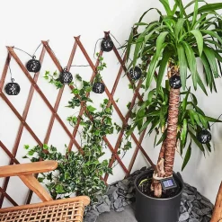 Guirlande Lumineuse Solaire Torpo Led Noir, Blanc, 96 Lumieres