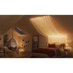 Guirlande Philips Hue Festavia Led Noir, 500 Lumieres, Changeur De Couleurs