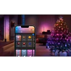 Guirlande Philips Hue Festavia Led Noir, 500 Lumieres, Changeur De Couleurs