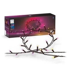 Guirlande Philips Hue Festavia Led Noir, 500 Lumieres, Changeur De Couleurs