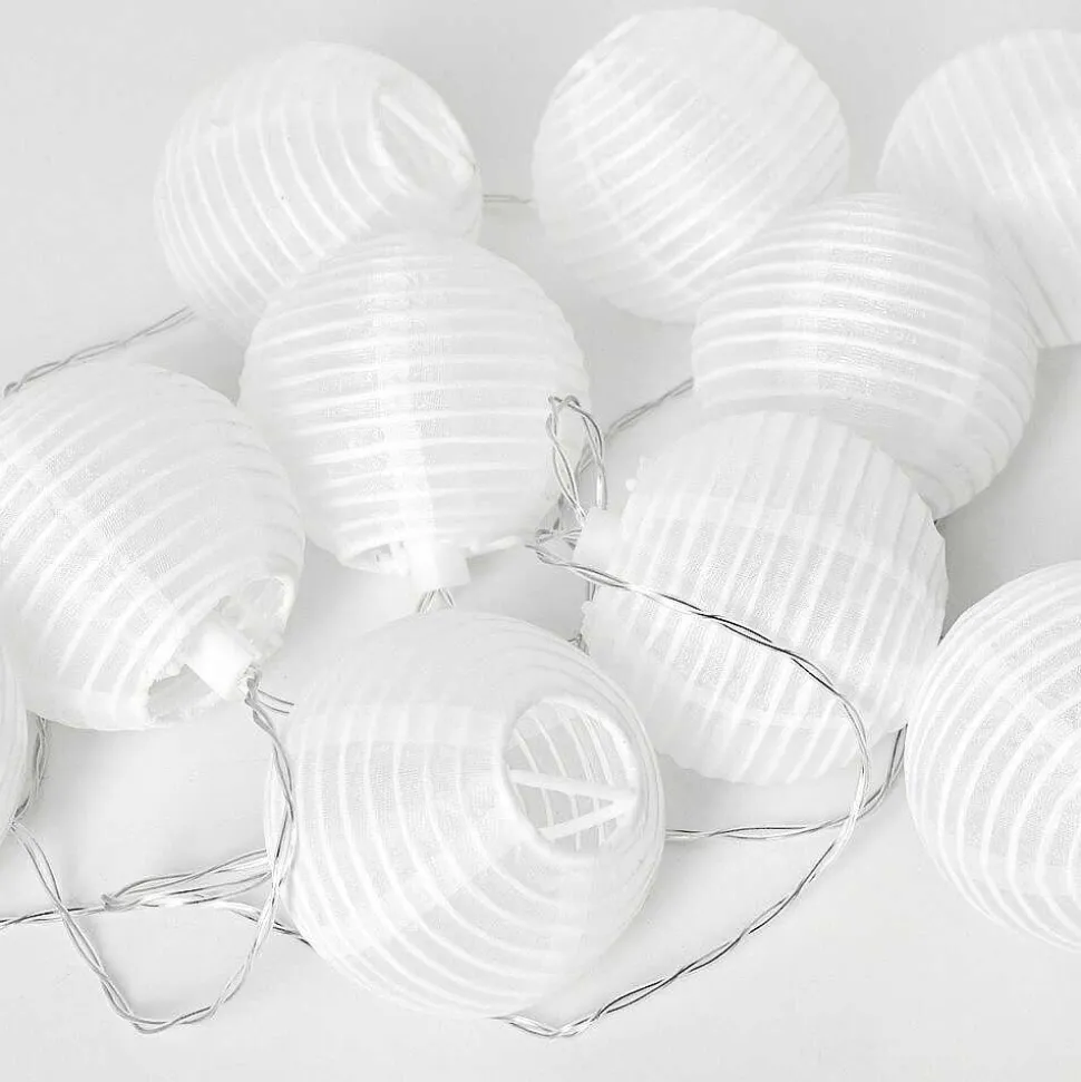 Guirlande Solaire Redding Led Blanc, 10 Lumieres