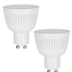 Idual Gu10 Led Rgb 6,5 Watt 2200-6500 Kelvin 345 Lumen Lot De 2 Avec Telecommande