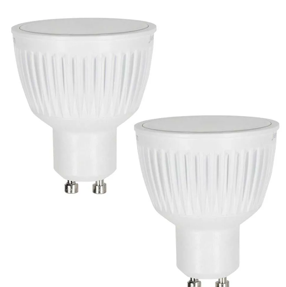 Idual Gu10 Led Rgb 6,5 Watt 2200-6500 Kelvin 345 Lumen Lot De 2 Avec Telecommande