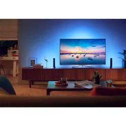 Kit De Base Double Philips Hue Ambiance White & Color Play Lightbar Led Noir, 2 Lumieres, Changeur De Couleurs
