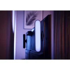 Kit De Base Double Philips Hue Ambiance White & Color Play Lightbar Led Noir, 2 Lumieres, Changeur De Couleurs
