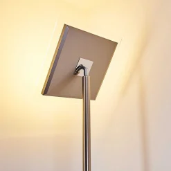 Lampadaire A Vasque Veteli Led Acier Inoxydable, 2 Lumieres