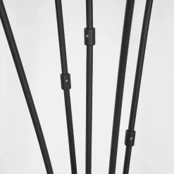 Lampadaire Alsen Noir, 5 Lumieres