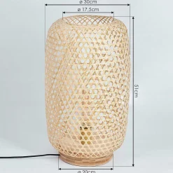 Lampadaire Batumi Noir, 1 Lumiere