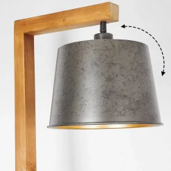 Lampadaire Baval Ecru, 1 Lumiere