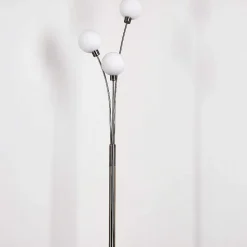 Lampadaire Bernado Nickel Mat, 3 Lumieres