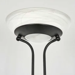 Lampadaire Biot Led Noir, 2 Lumieres