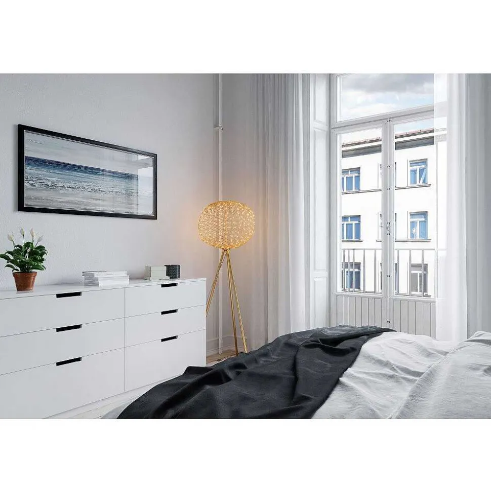 Lampadaire By Rydens Hayden Led Or, 1 Lumiere