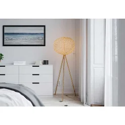 Lampadaire By Rydens Hayden Led Or, 1 Lumiere