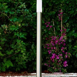 Lampadaire Caserta Acier Inoxydable, 1 Lumiere