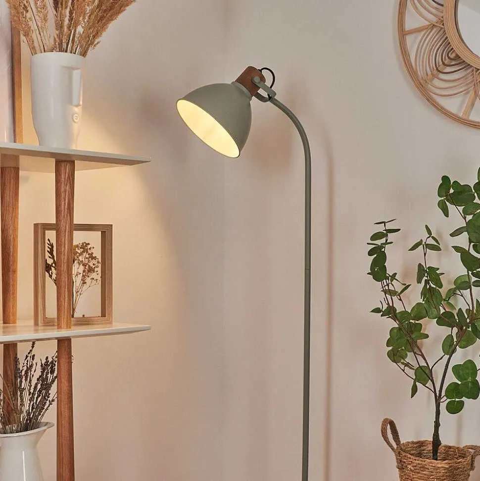 Lampadaire Chipou Vert, 1 Lumiere