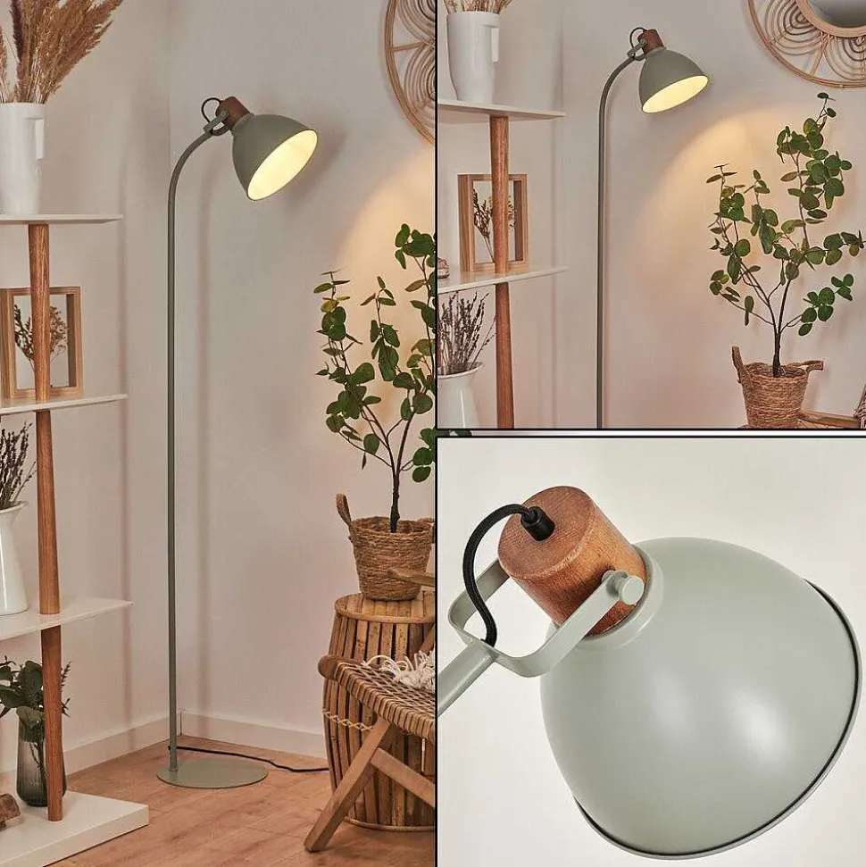 Lampadaire Chipou Vert, 1 Lumiere