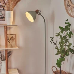 Lampadaire Chipou Vert, 1 Lumiere