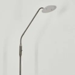 Lampadaire Chirep Led Nickel Mat, 1 Lumiere