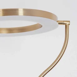 Lampadaire Donna Led Laiton, 2 Lumieres