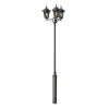 Lampadaire Exterieur Konstsmide Virgo Noir, 3 Lumieres